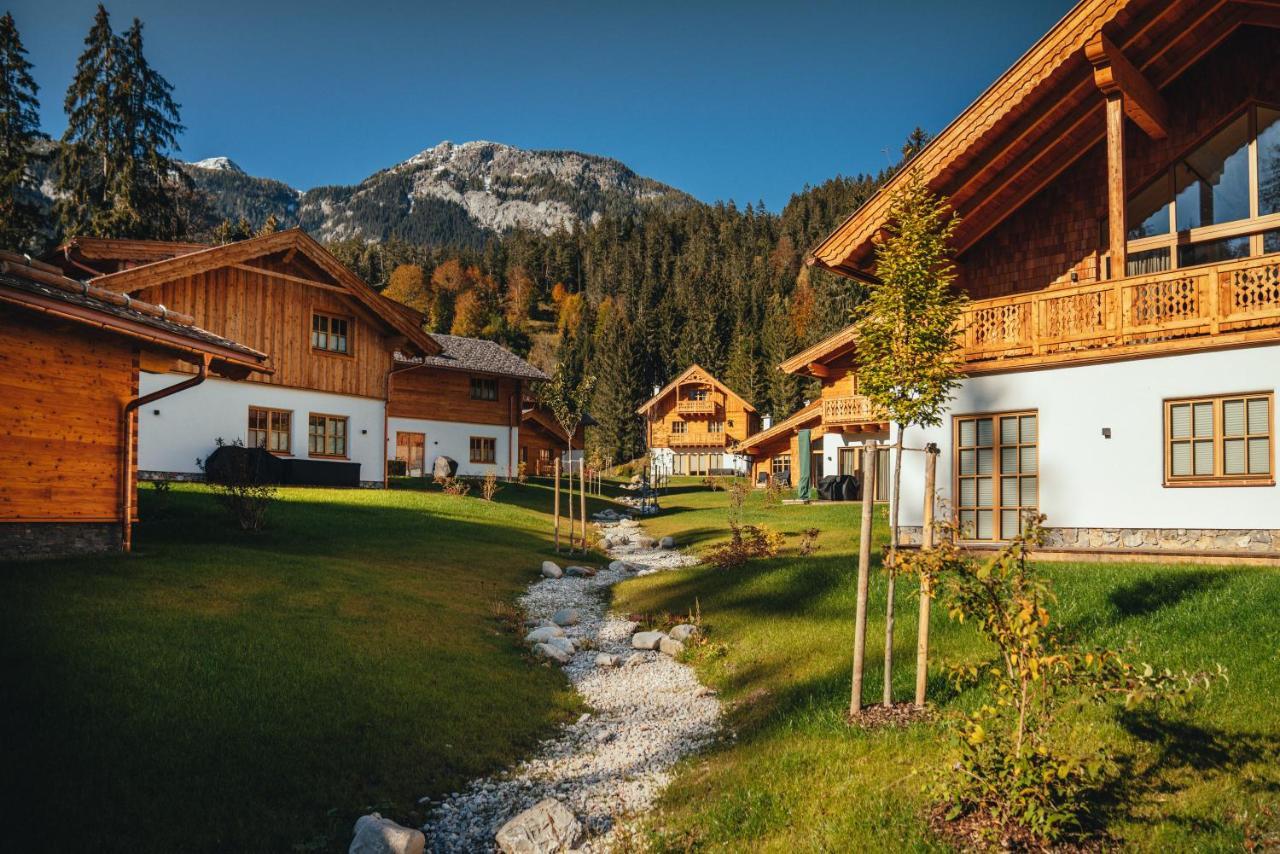 Naturchalets am Gradenbach Haus im Ennstal Exterior foto