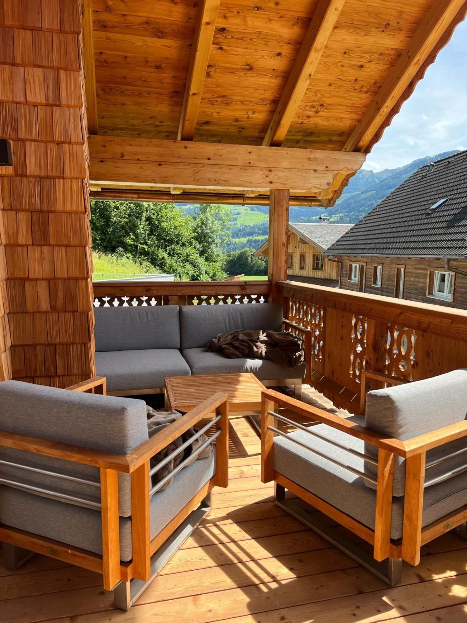 Naturchalets am Gradenbach Haus im Ennstal Exterior foto