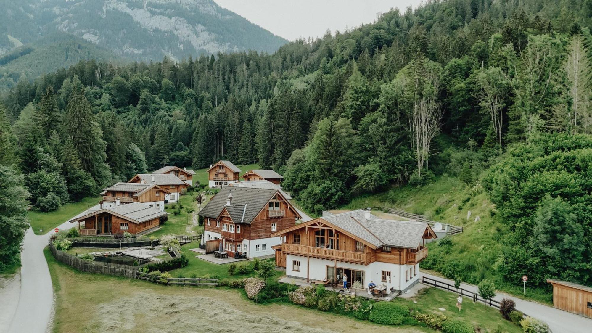 Naturchalets am Gradenbach Haus im Ennstal Exterior foto